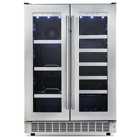 24" 4.7 Cu. Ft. Lorraine French Door Beverage Center